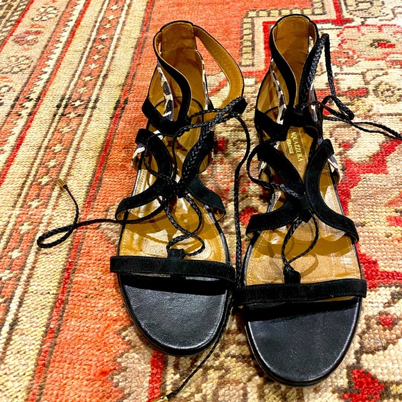 Aquazzura Lace-up Sandals - Picture 1 of 4